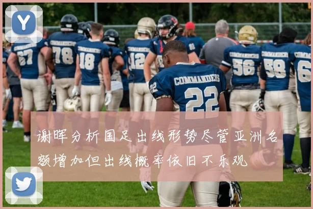 谢晖分析国足出线形势尽管亚洲名额增加但出线概率依旧不乐观